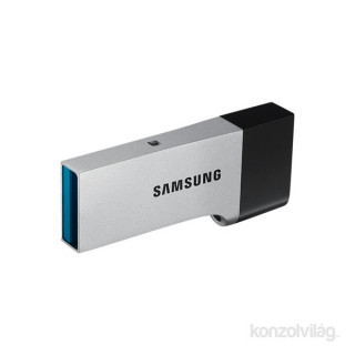 Samsung Duo 32GB USB3.0 + Micro USB Ezüst (MUF-32CB/EU) Flash Drive PC