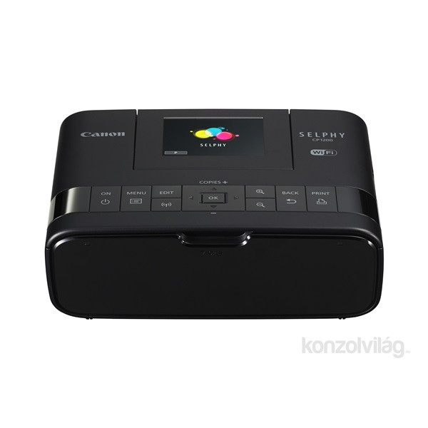 Canon SELPHY CP1200 Fekete hőszublimációs fotónyomtató PC