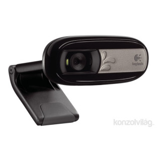 Logitech C170 640x480 mikrofonos fekete webkamera PC