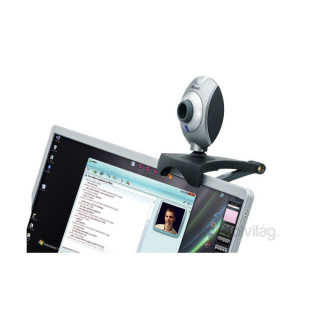 Trust Primo 640x480 fekete-ezüst webkamera PC