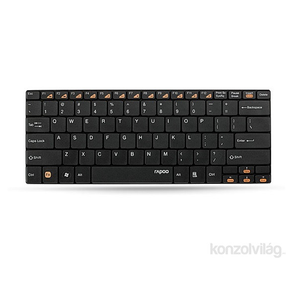 Rapoo "E9050 BLADE" wireless fekete HUN billentyűzet PC
