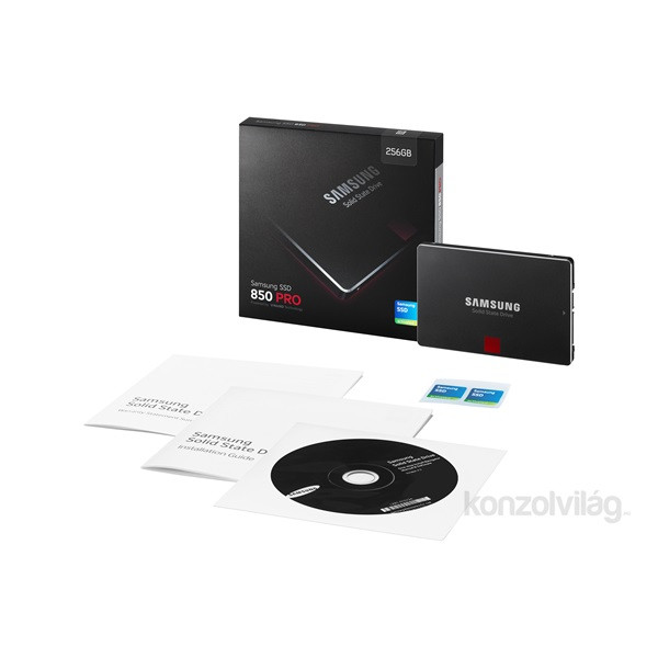 Samsung 256GB SATA3 2,5" 850 PRO Basic (MZ-7KE256BW) SSD PC