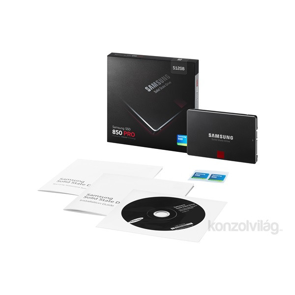 Samsung 512GB SATA3 2,5" 850 PRO Basic (MZ-7KE512BW) SSD PC