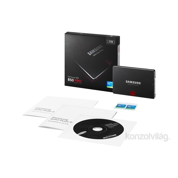 Samsung 1000GB SATA3 2,5" 850 PRO Basic (MZ-7KE1T0BW) SSD PC