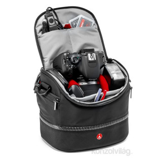 Manfrotto Advanced Shoulder bag V fekete SLR fényképezőgép táska Fényképezőgépek, kamerák