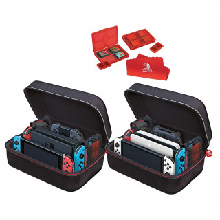 Nacon Hivatalos Nintendo Switch Hordtáska+Hálós zseb Nintendo Switch