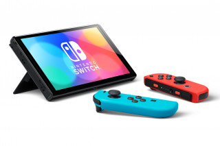 Nintendo Switch (OLED-Model) Piros-Kék Nintendo Switch
