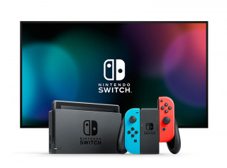 Nintendo Switch (Piros-Kék) (Új) Nintendo Switch