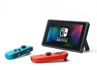 Nintendo Switch (Piros-Kék) (Új) Nintendo Switch
