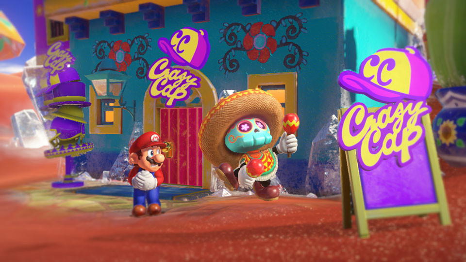 Nintendo Switch (Piros) + Super Mario Odyssey Bundle Nintendo Switch