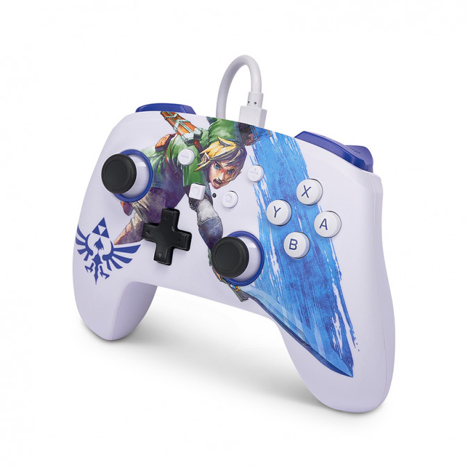 PowerA Enhanced Nintendo Switch Vezetékes Kontroller (Master Sword Attack) Nintendo Switch