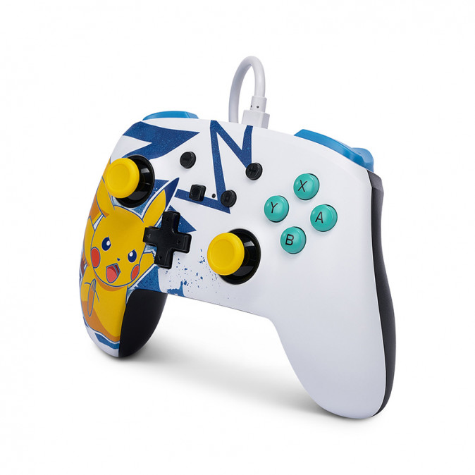 PowerA Enhanced Nintendo Switch Vezetékes Kontroller (Pikachu High Voltage) Nintendo Switch
