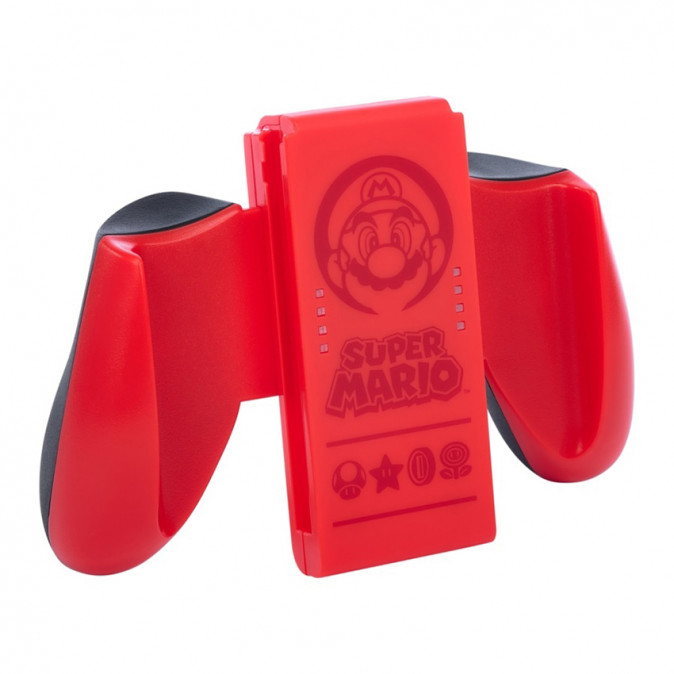 PowerA Joy-Con Comfort Grip Nintendo Switch Kontroller Átalakító (Super Mario Red) Nintendo Switch