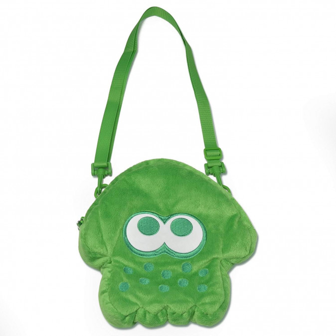 Splatoon 2 Plush Pouch for Nintendo Switch (Zöld) Nintendo Switch