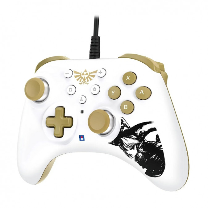 Vezetékes HoriPad TURBO Nintendo Switch kontroller - Zelda Nintendo Switch