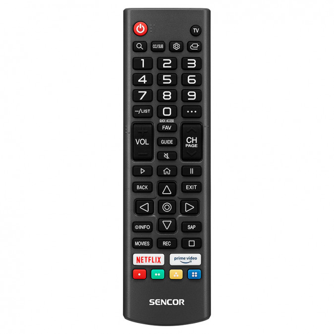 SENCOR SLE 43FS801TCSB webOS SMART TV TV