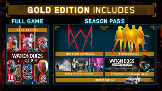 Watch Dogs Legion Gold Edition + Resistant of London szobor Ajándéktárgyak