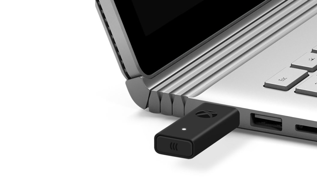 Xbox One Wireless Controller Adapter for Windows 10 PC