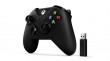 Xbox One Wireless Kontroller (Black) + Windows 10 adapter thumbnail