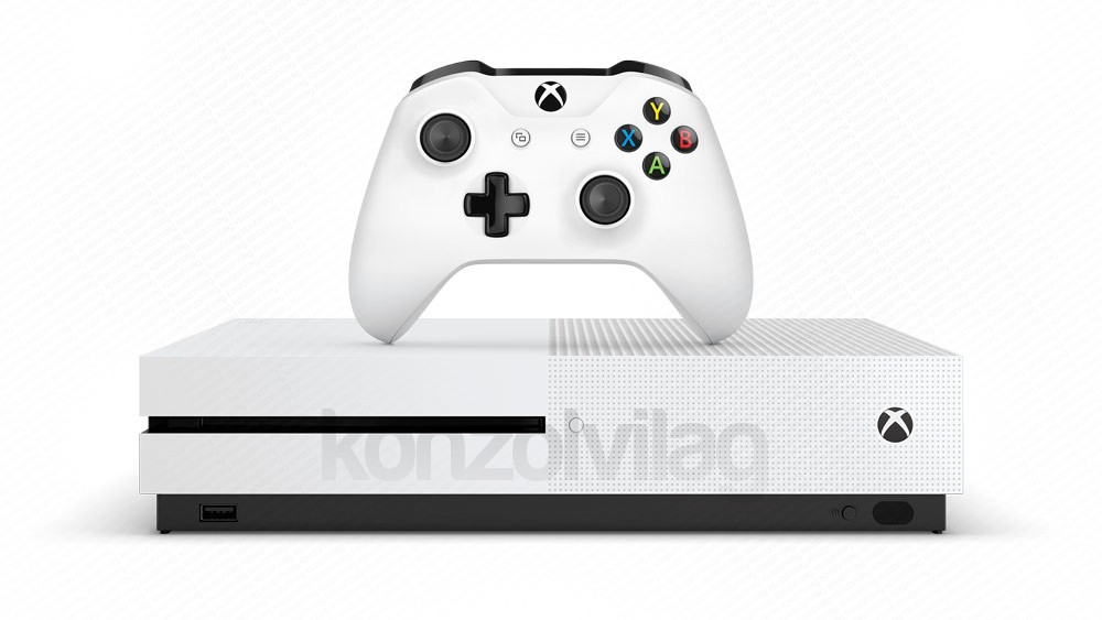 Xbox One S (Slim) 500 GB (Fehér) Xbox One