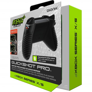Bionik Xbox Series S/X Kiegészítő Quickshot Pro Kontroller Ravasz csomag (BNK-9073) Xbox Series