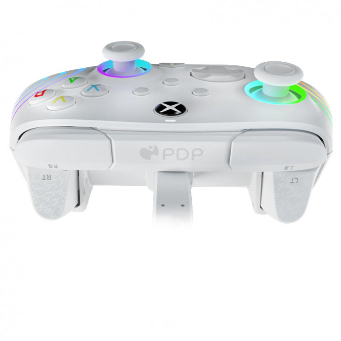PDP Xbox Series X/S Vezetékes Kontroller - Afterglow WAVE audio lighting - Fehér (Xbox Series X/S) Xbox Series
