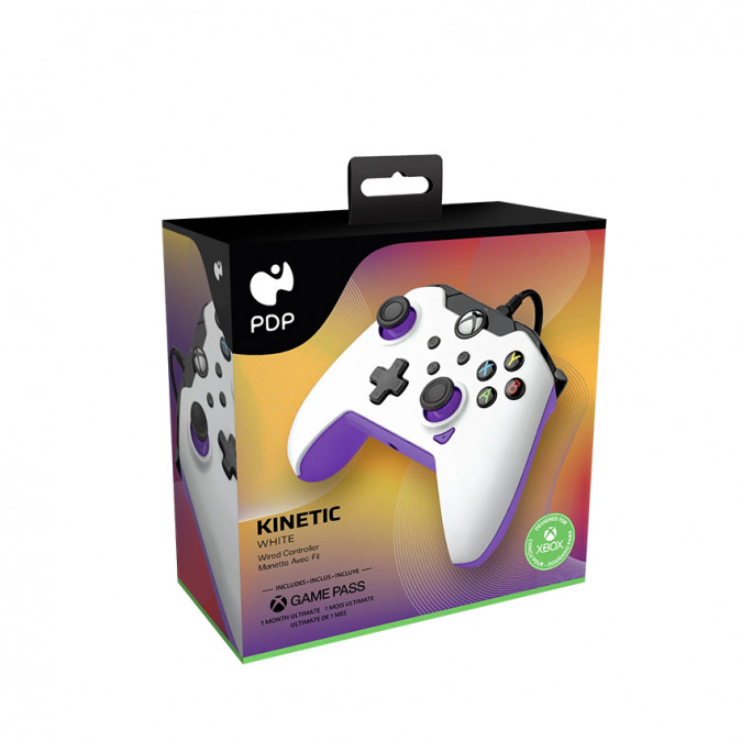 PDP Xbox Series X/S Vezetékes Kontroller - Kinetic Fehér (Xbox Series X/S) Xbox Series
