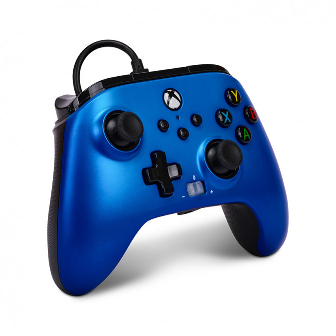 PowerA Enhanced Xbox Series Vezetékes Kontroller (Sapphire Fade) Xbox Series