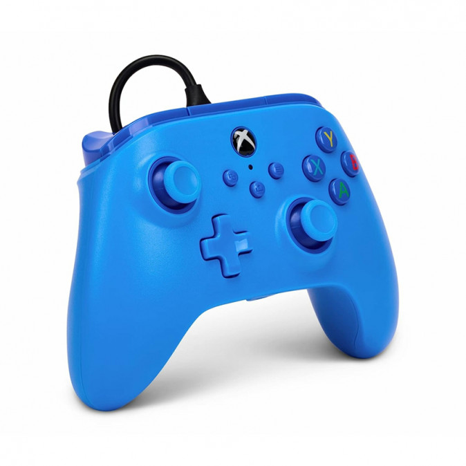 PowerA Xbox Series X|S, Xbox One, PC Vezetékes Kontroller (Blue) Xbox Series