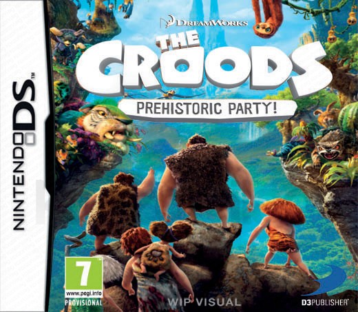 The Croods Prehistoric Party! - NDS Nintendo DS
