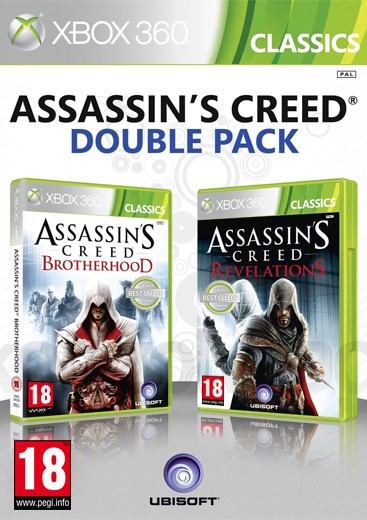 Ubisoft Double Pack - Assassin's Creed Brotherhood & Revelations (Classics) Xbox 360