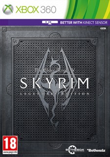 The Elder Scrolls V: Skyrim Legendary Edition (Kinect támogatással) (használt) Xbox 360