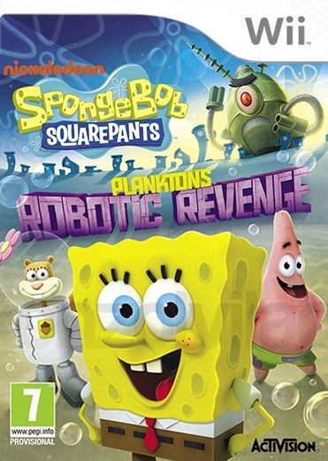 SpongeBob SquarePants Plankton's Robotic Revenge Wii