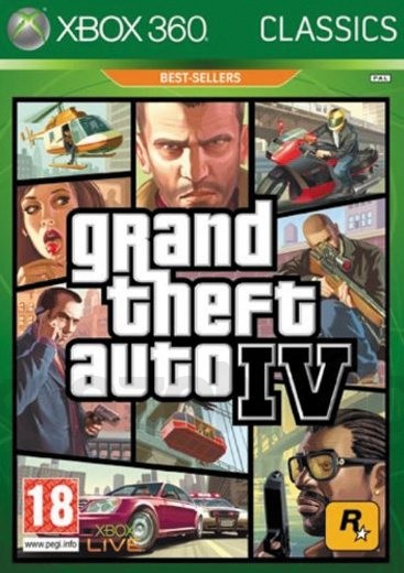 Grand Theft Auto IV (GTA 4) Xbox 360