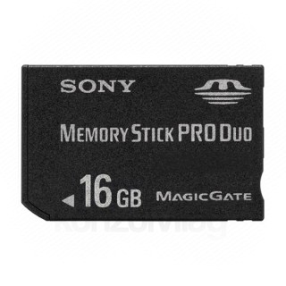 Sony Memory Stick PRO-HG Duo HX 16GB 