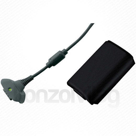 Xbox 360 Play and Charge Kit (Black) Xbox 360