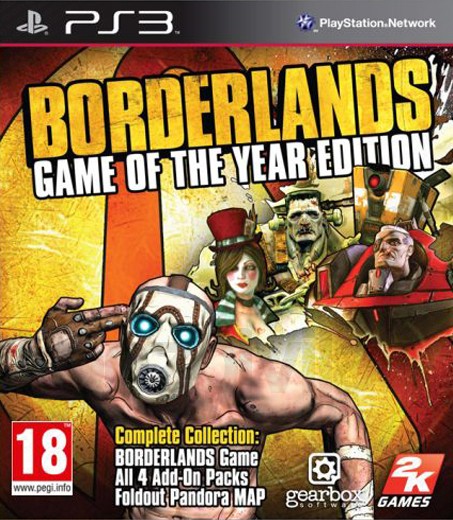 Borderlands - Game of the Year Edition PS3