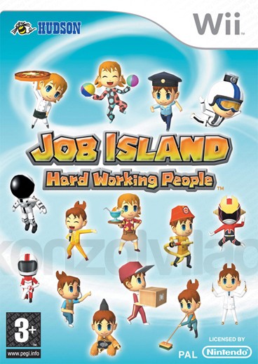 Job Island Hard Working People Wii