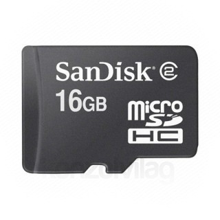 Sandisk Micro SD card 16 GB HC 