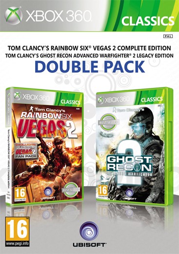 Ubisoft Double Pack - Rainbow Six Vegas 2 & GRAW 2 (Classics) Xbox 360