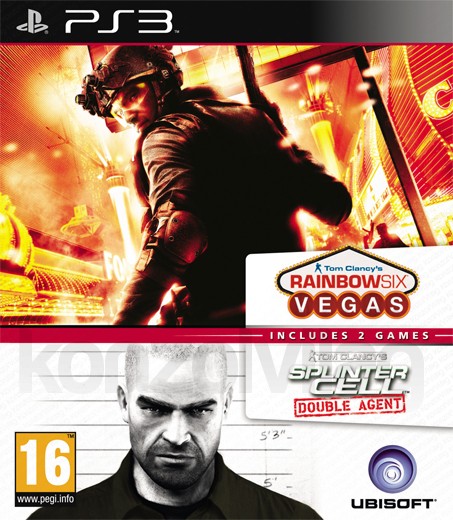 Ubisoft Double Pack - Rainbow Six Vegas & Splinter Cell Double Agent PS3