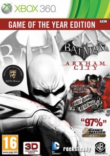 Batman: Arkham City Game of the Year Edition (GOTY) (használt) Xbox 360