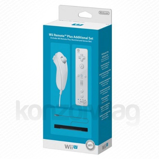 Wii Remote Plus Additional Set (Mozgásérzékelő, kontrollerek) Wii