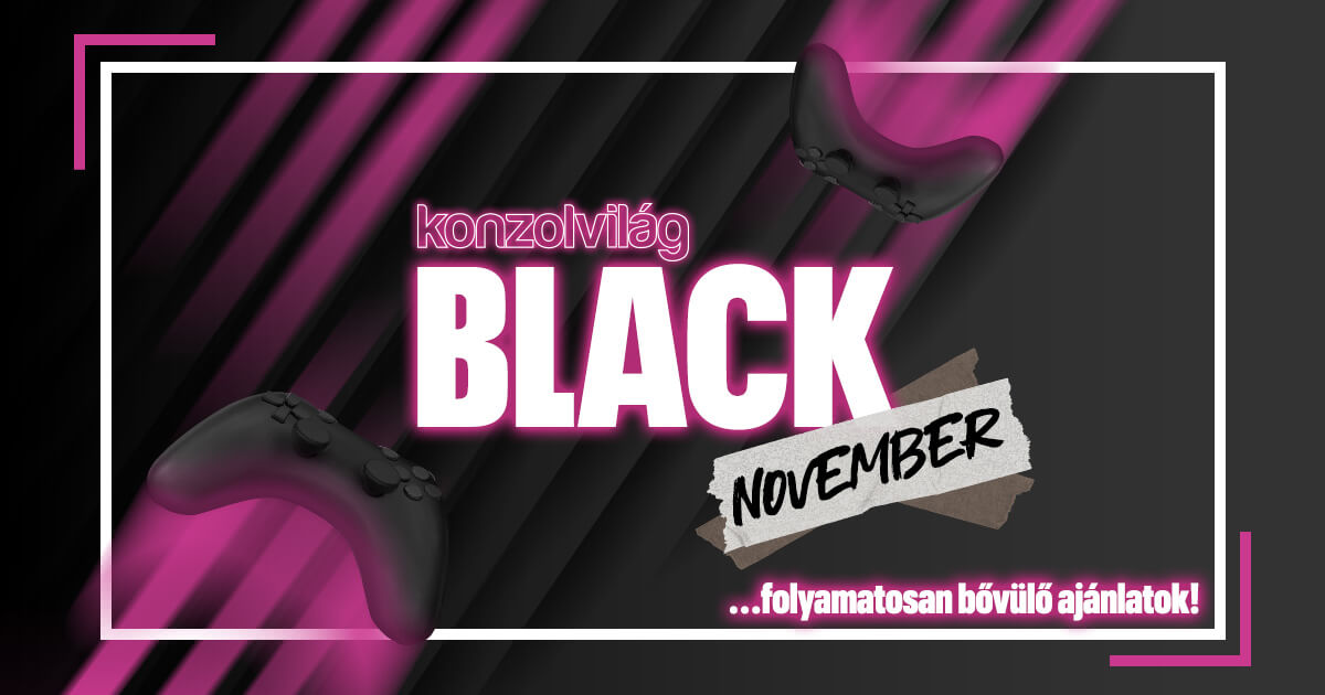 Black Friday akció Konzolvilág Black Friday 2020 akciók Black.Friday.hu