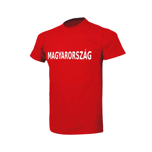 EA Sports FC 24 ajándék piros Magyarország póló